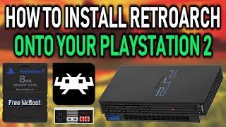 Install & Setup RetroArch On PlayStation 2!