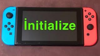 Nintendo Switch How to Reset/initialize Console NEW!