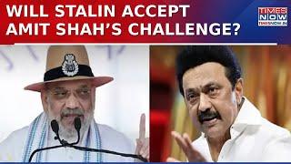 NEP Language Row: Amit Shah Challenges CM Stalin to Hold Medical & Engineering Exams in Tamil