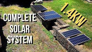 My Solar System Is Maturing!! | 1.4KW | Summer Solar Configuration