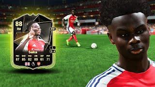 88 TOTW SAKA PLAYER REVIEW | EA FC 25 ULTIMATE TEAM