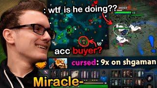 Miracle- starts LAUGHING at his Support after watching him DOING this..