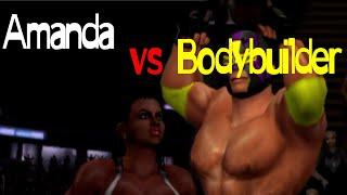 【SVR07】Amanda vs Bodybuilder【PS2】