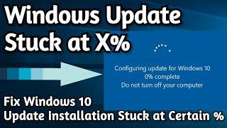 How to Fix Windows Update Stuck at Random Percentage %