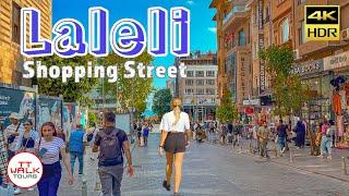 Laleli Shopping Street Walking Tour, Istanbul - Turkey | 4K HDR