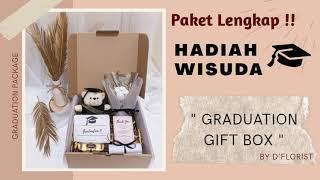 GRADUATION GIFT HAMPERS HADIAH WISUDA BONEKA BUKET COKLAT | PAKET WISUDA  #HADIAHWISUDA #WISUDA