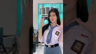 GA NONTON RUGI‼️ anak SMK imut #shorts #tiktok #viral #masasekolah #gemoy #cantik