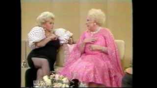 Zsa Zsa Gabor and Barbara Cartland on Wogan