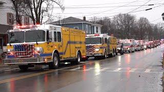 Chester Volunteer Fire Company 2022 New Years Day Lights & Sirens Parade