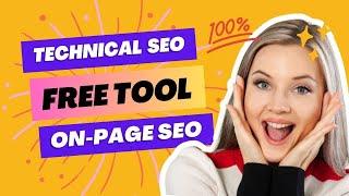 #seotools For ON Page SEO and Technical SEO | 2024