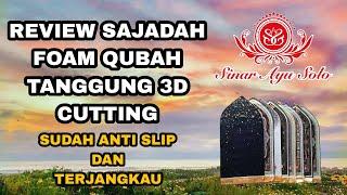 Review Sajadah Foam Qubah Tanggung 3D Cutting - Sinar Ayu Solo #sajadah  #sajadahpanjang #bisnis