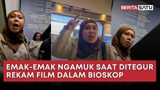 Emak-Emak Ngamuk dan Meludah Saat Ditegur Rekam Film Dalam Bioskop | Beritasatu