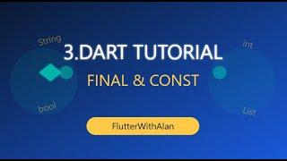 Dart final vs const Explained | When to Use Them?  | flutterwithalan |