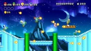 New Super Mario Bros. U -- Burn It with Fire, Yoshi in Prickly Goombas!