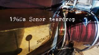 Raptor drums 1960 Sonor teardrop