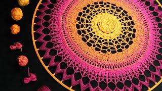 Unlock Helen's Flower: The Crochet Mandala of YOUR Dreams! Part 1 / 3