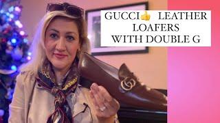 UNBOXING MY GUCCI LEATHER LOAFER WITH DOUBLE G| ONE OF THE BEST GUCCI SHOES