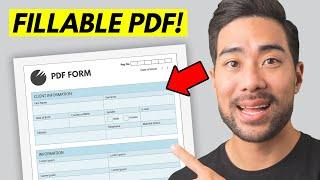 How To Create a Fillable PDF Form For FREE!