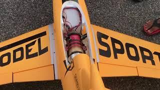 AF Model Yellow Diamond Rc Turbine Jet Powered by King Tech K70G2 (Re-Maiden Flight) Pilot : Haidil