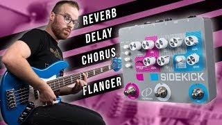 Reverb + Delay + Modulation?! Crazy Tube Circuits Sidekick [Bass Demo]