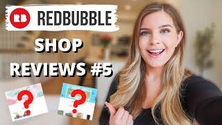 Redbubble Shop Reviews #5 | Tips to Make Sales on Redbubble and Grow Your Shop!