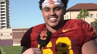 USC Football - Meet OL Alijah Vera-Tucker