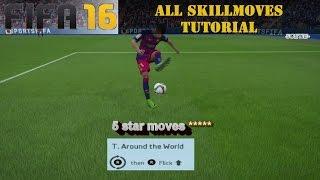FIFA 16 All Skills Tutorial + New Skill Moves / Listed & Unlisted / Xbox & Playstation