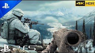 WINTER SNIPER | Realistic Ultra Graphics Gameplay Call Of Duty Cold War 4K 60FPS