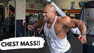 OLD SCHOOL CHEST WORKOUT FOR MASS