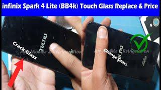 Infinix Spark 4 Lite (BB4K) Touch Glass Replacement Price in Pakistan