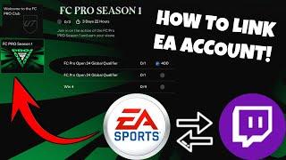 How to Complete FC PRO SEASON 4 Objectives (LINK EA ACCOUNT TO YOUTUBE/TWITCH) - EA FC 24