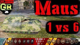 World of Tanks Maus Replay - 10 Kills 8.5K DMG(Patch 1.4.1)