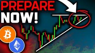 BITCOIN: 30% MOVE IMMINENT (Prepare Now)!!! Bitcoin News Today & Ethereum Price Prediction!