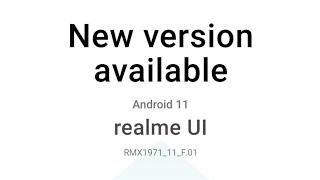 realme 5 Pro realme UI 2.0 Update | realme 5 Pro Android 11 Update | realme 5 Pro F.01 Update ~ 