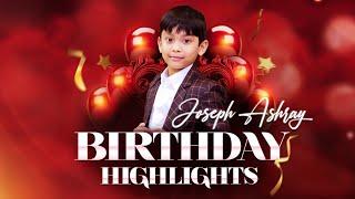 Happy Birthday Joseph Ashray | Birthday highlights | Paul Emmanuel | Nissy Paul