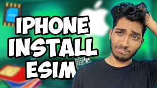 How to install esim in iphone malayalam. Install ESIM