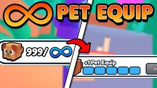 HOW To UNLOCK *INFINITE* PET EQUIPS In ARM WRESTLE SIMULATOR! MAX PETS! And MUCH MORE!