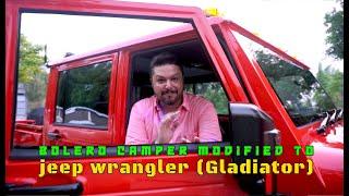 BOLERO CAMPER MODIFIED TO JEEP WRANGLER (GLADIATOR) ! PARAS SUNDA VLOGS!