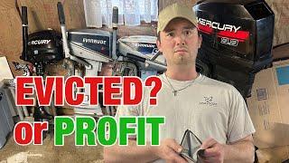 Fixing & Flipping 4 Junk Outboards to Pay my Rent!