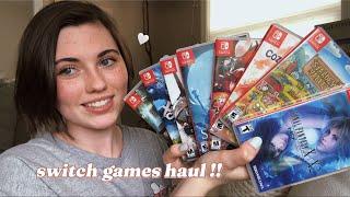 Switch games haul! Get em before they’re gone! (final fantasy, witcher, xenoblade, indie games…)