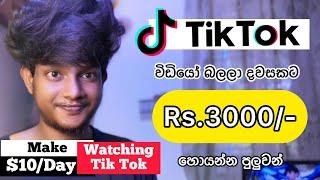 Watch Tik Tok Earn 10$ Daily | Watch Tik Tok & Earn Money Online 2025 |