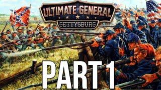 ultimate general gettysburg union gameplay part 1