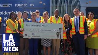 U.S. Secretary Pete Buttigieg visits LA Metro