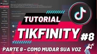 Tikfinity Como usar - PARTE 8 - Como mudar sua voz no Tiktok através de AÇÕES dos ESPECTADORES