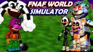 FNaF World Simulator | Entering Rainbow Land