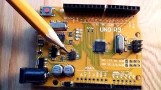 Atmel ATMega328P Microcontroller Components Tutorial