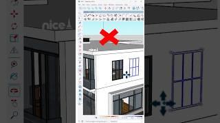 How to use 1001bit tools plugin to create typical windows in SketchUp?! #nicetower #sketchup