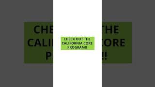 Learn more about the California Core Voucher program through Bee Green. #shorts