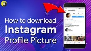 How to download instagram profile picture | instagram profile downloader | Android | in telugu