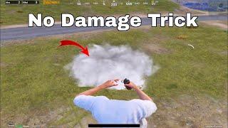 NewIllegal Smoke Trick For No Damage in PUBG MOBILE/BGMI